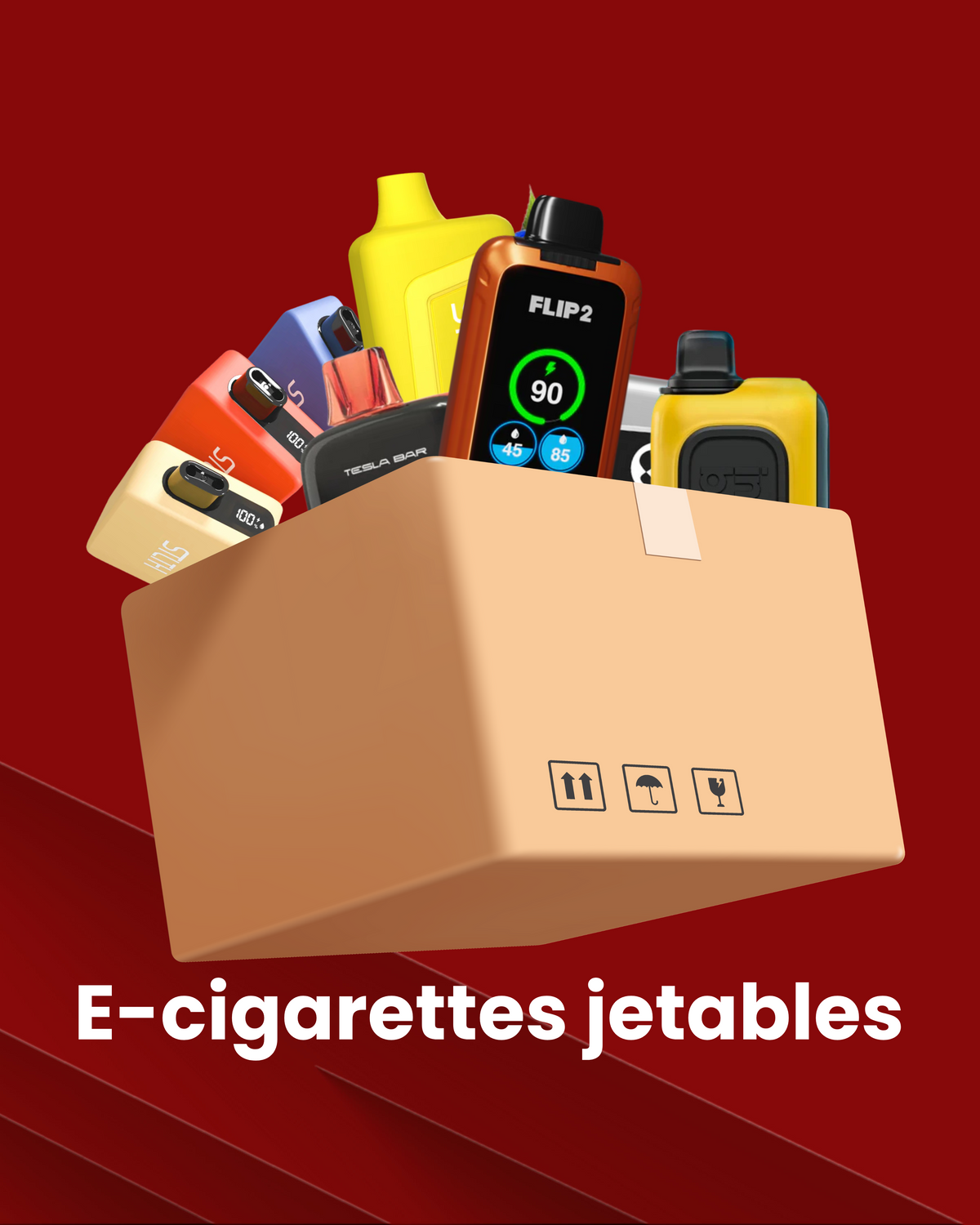 E-cigarettes Jetables