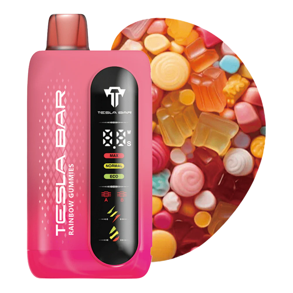 Tesla Bar 23K - Rainbow Gummies - 5%
